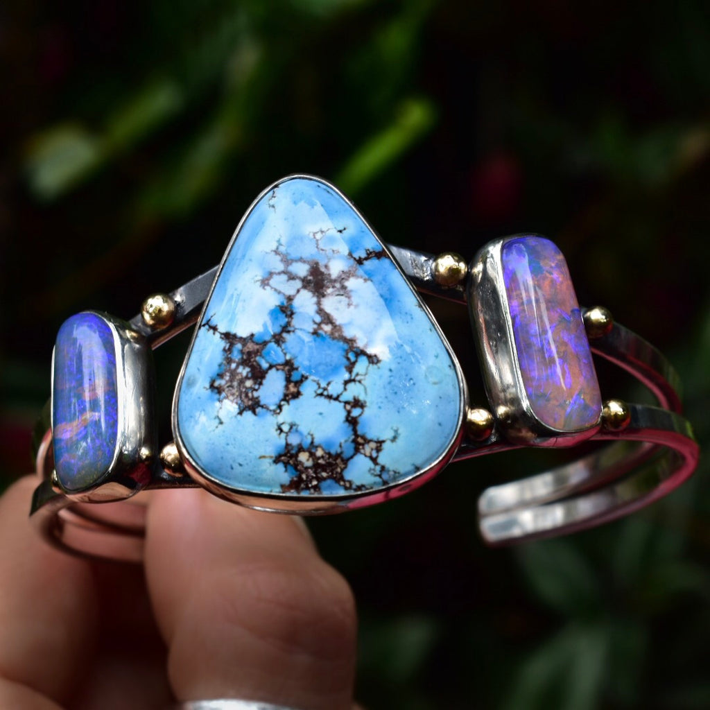 Copy of Mermaid Talisman Cuff Bracelet - Angel Alchemy Jewelry